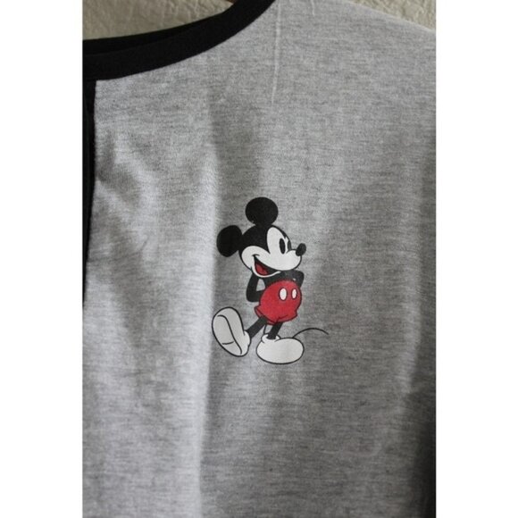 Disney Mickey Mouse Long Sleeve Raglan Top NWOT - Picture 4 of 8